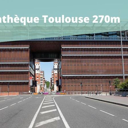 2 Chambres - Proche Gare Sncf Avec Parking Toulouse Exterior foto